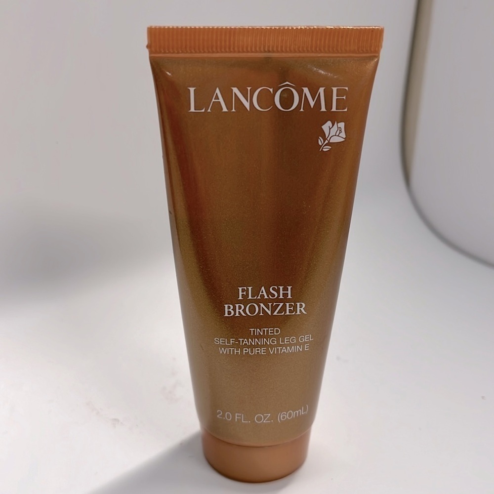 Lancôme 2oz Flash Bronzer Tinted Self Tanning Leg Gel - New